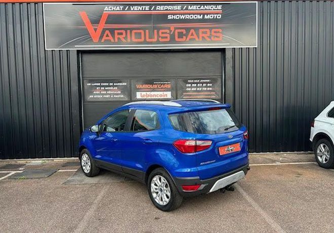 Ford Ecosport 1.5 TDCI TITANIUM 95 CV Bleu de 2016