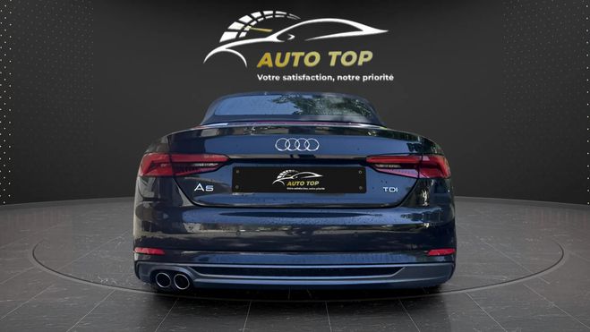 Audi A5 3.0 TDI 218CH S LINE S TRONIC 7 NOIR de 2017