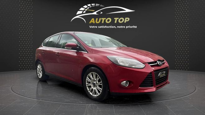 Ford Focus 2.0 TDCI 115CH FAP TITANIUM POWERSHIFT 5 BORDEAU de 2012