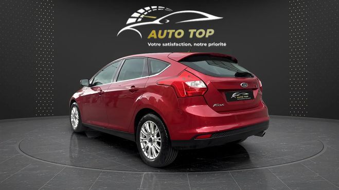 Ford Focus 2.0 TDCI 115CH FAP TITANIUM POWERSHIFT 5 BORDEAU de 2012