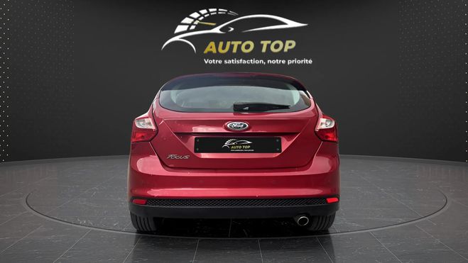 Ford Focus 2.0 TDCI 115CH FAP TITANIUM POWERSHIFT 5 BORDEAU de 2012