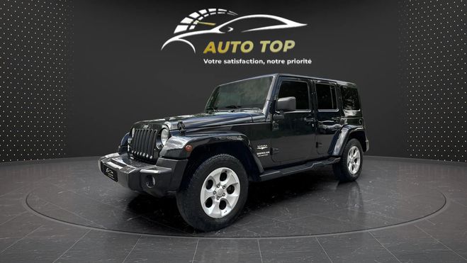 Jeep Wrangler 2.8 CRD 200CH FAP WRANGLER X BVA NOIR de 2015