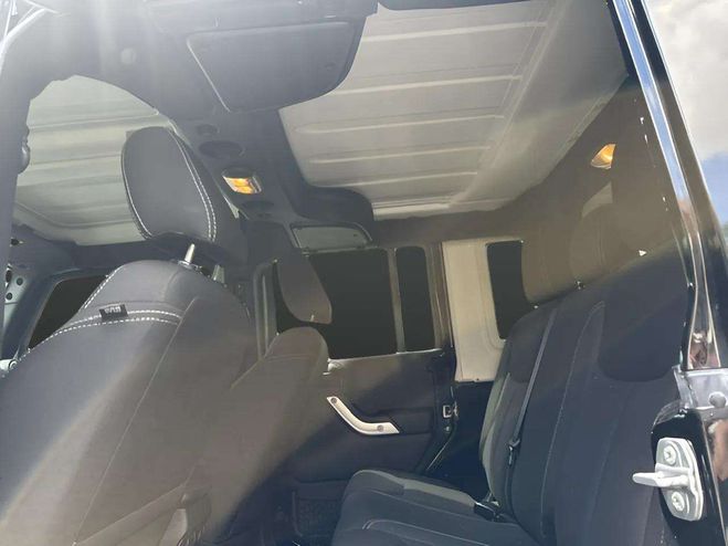 Jeep Wrangler 2.8 CRD 200CH FAP WRANGLER X BVA NOIR de 2015
