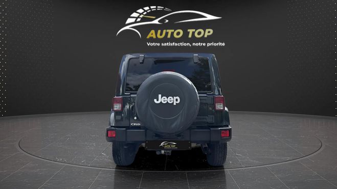 Jeep Wrangler 2.8 CRD 200CH FAP WRANGLER X BVA NOIR de 2015