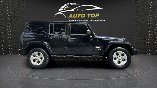 Jeep Wrangler 2.8 CRD 200CH FAP WRANGLER X BVA NOIR de 2015