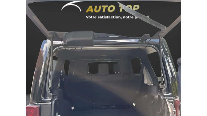 Jeep Wrangler 2.8 CRD 200CH FAP WRANGLER X BVA NOIR de 2015