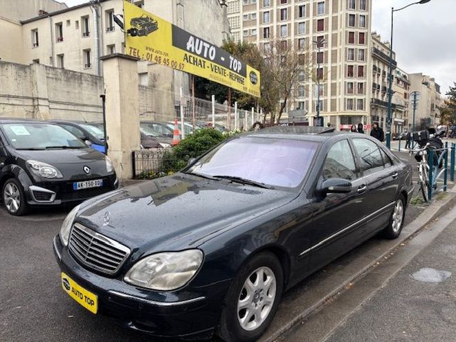 Mercedes Classe S 500 LIMOUSINE BA BLEU de 2000