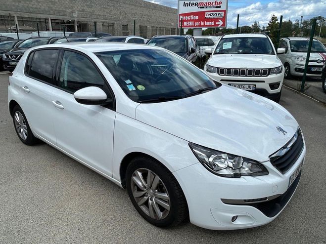 Peugeot 308 II 1.6 BLUEHDI 100 S&S ALLURE 60000KM Ga Blanc de 2017
