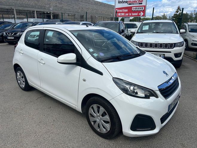 Peugeot 108 1.0 VTI 68 S&S ALLURE 5P 28000KM D?ORIGI Blanc de 2015