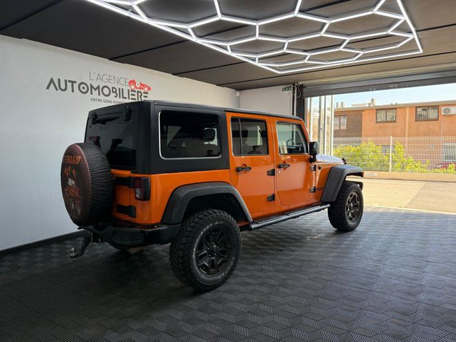 Jeep Wrangler Unlimited RUBICON 2.8 CRD 4WD S&S 200 CV Orange de 2012