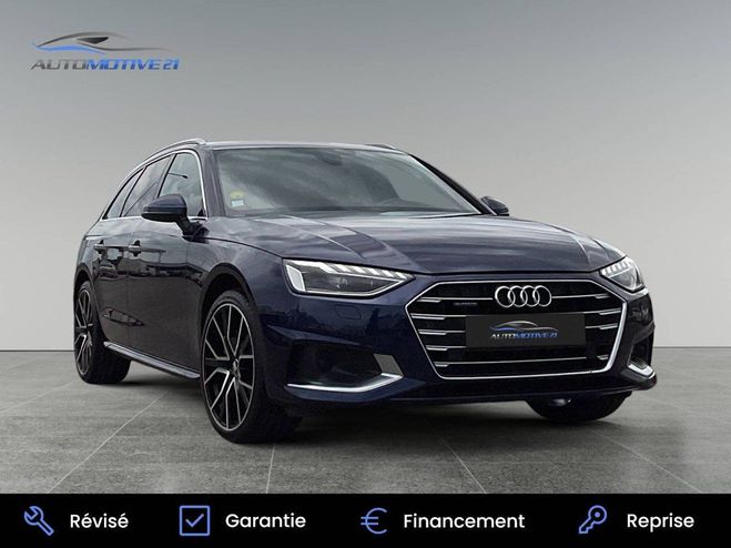 Audi A4 Avant 40 TDI 190ch Design quattro S tron BLEU de 2020