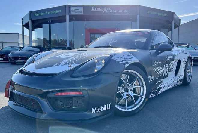 Porsche Cayman GT4 Clubsport Manthey Racing / Flat 6 3. Noir de 2017