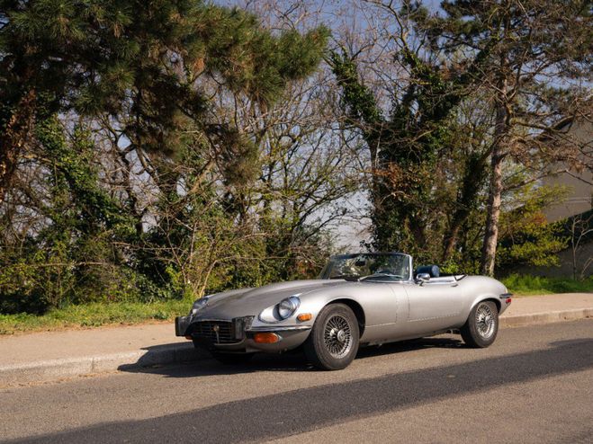 Jaguar E-Type Roadster Ultime S�rie (3) Gris et hard top noir de 1974