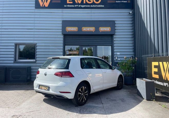 Volkswagen Golf 1.6 TDI 115CH CARPLAY CAMERA DE RECUl Blanc de 2019