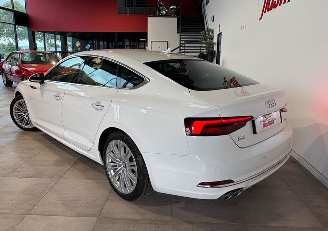 Audi A5 Sportback II 2.0 TDi S-TRONIC 190cv DESI Blanc de 2018