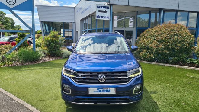 Volkswagen T Cross 1.0 TSI 115CH R-LINE DSG7 Bleu F de 2019