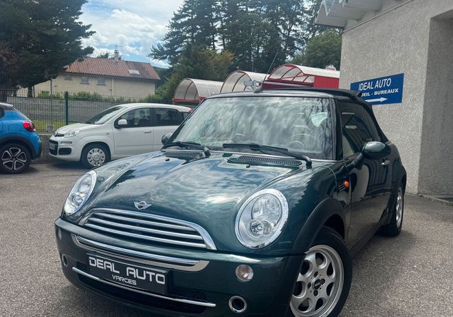 Mini One Cabrio Cooper 1.6 115ch 1er Main 21250km Vert de 2004