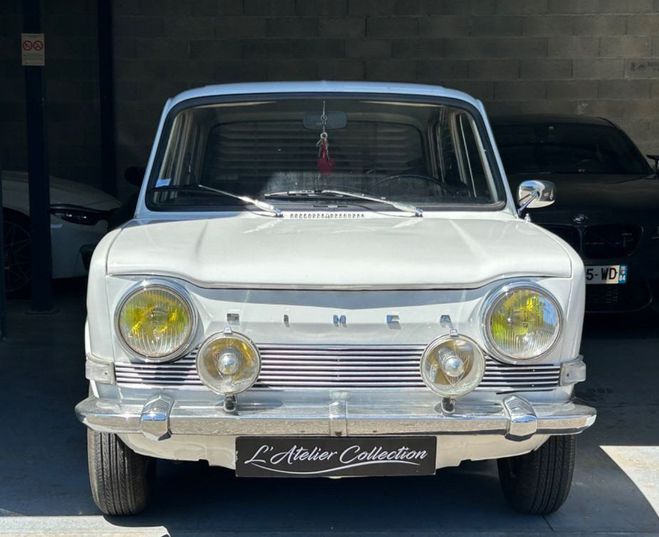 Simca 1000 36ch autoradio 4 places moteur 777cm v�h Blanc de 1970