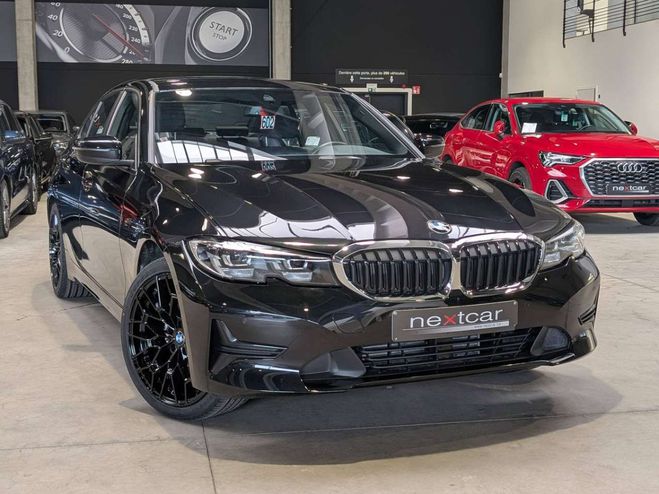 BMW Serie 3 318 iA Berline G20 CUIR-LED-NAVI-PARKING Noir M�tallis� de 