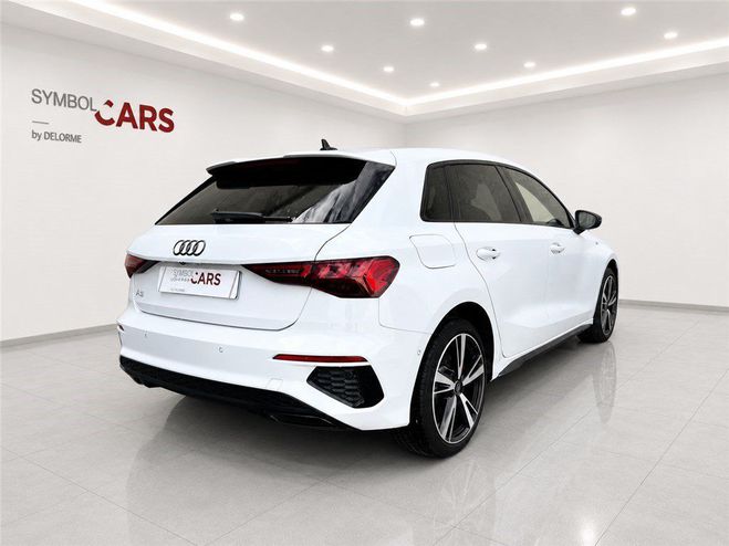Audi A3 Sportback Competition 45 TFSIE 245 S TRO Blanc, Glacier White Metallic de 2024