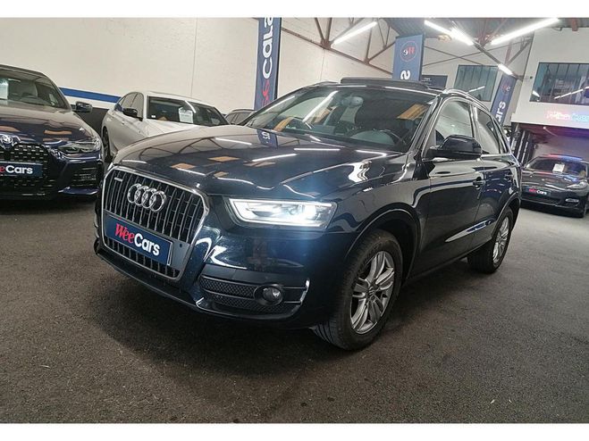 Audi Q3 2.0 TDI 140 AMBITION LUXE QUATTRO S-TRON BLEU FONCE de 2014