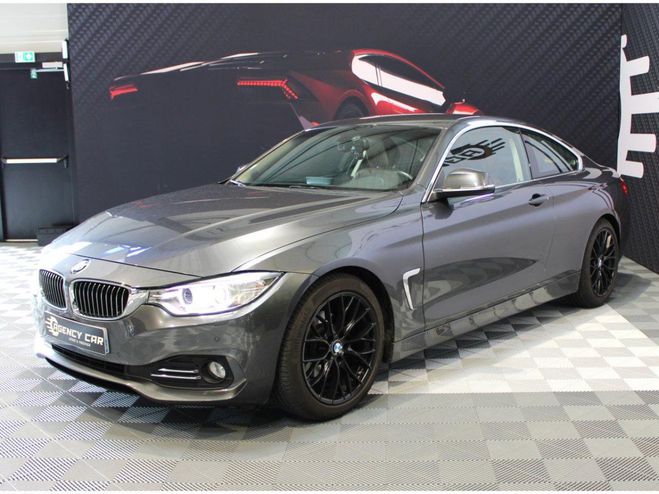 BMW Serie 4 418d Coup� Luxury - BVA - Faible kilom�t GRIS FONCE de 2016