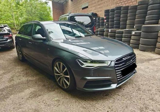 Audi A6 avant 3.0 bi-tdi 320cv quattro cuir gps  Gris de 2015