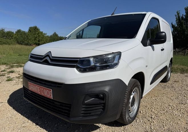 Citroen Berlingo 1,5l hdi 75 cv 3 places & bluetooth rada Blanc de 2019