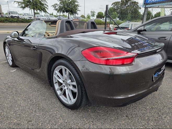 Porsche Boxster (981) - 2.7 265CH PDK Marron de 2013