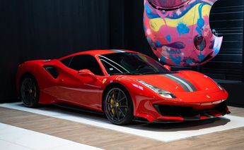  Voir d&eacute;tails -Ferrari 488 Pista 720ch V8 | Rosso Corsa Si�ges raci &agrave; Saint-Michel-sur-Orge (91)