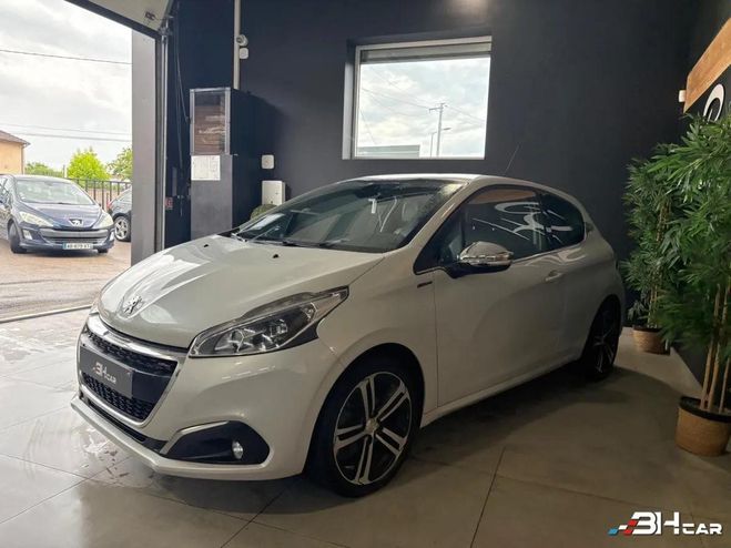 Peugeot 208 GENERATION-I 1.2 PURETECH 110 GT LINE ST Blanc de 2016