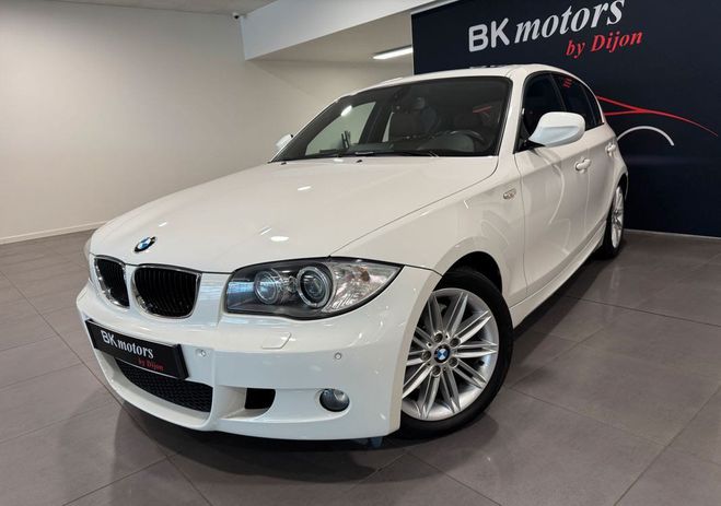 BMW Serie 1 123d E87 LCI 204ch Sport Design BVM6 Blanc de 2011