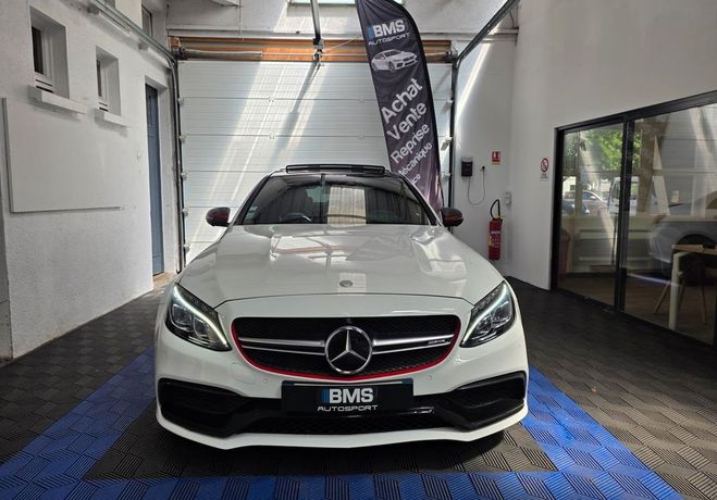 Mercedes Classe C C63s AMG 510 ch Edition One Full Options Blanc de 2015