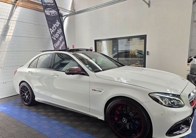 Mercedes Classe C C63s AMG 510 ch Edition One Full Options Blanc de 2015