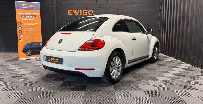Volkswagen Coccinelle 1.6 TDI 105 SI�GES CHAUFFANTS Av Blanc de 2013