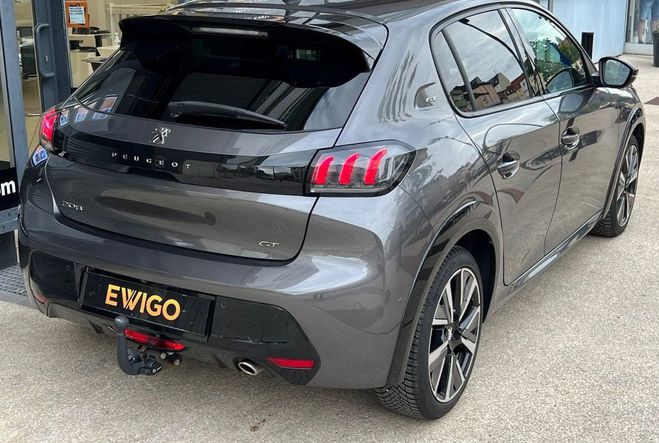 Peugeot 208 1.2 PURETECH 100CH GT EAT8 ENTRETIEN CON Gris de 2021