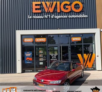  Voir d&eacute;tails -Peugeot 306 CABRIOLET 1.6 90CH 1ER MAIN CAPOTE ELECT &agrave; Saint-Cannat (13)