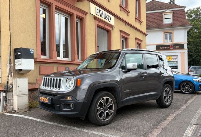 Jeep Renegade 2.0 MULTIJET 140 LIMITED S&S 4X4 BVA STA Gris de 2016