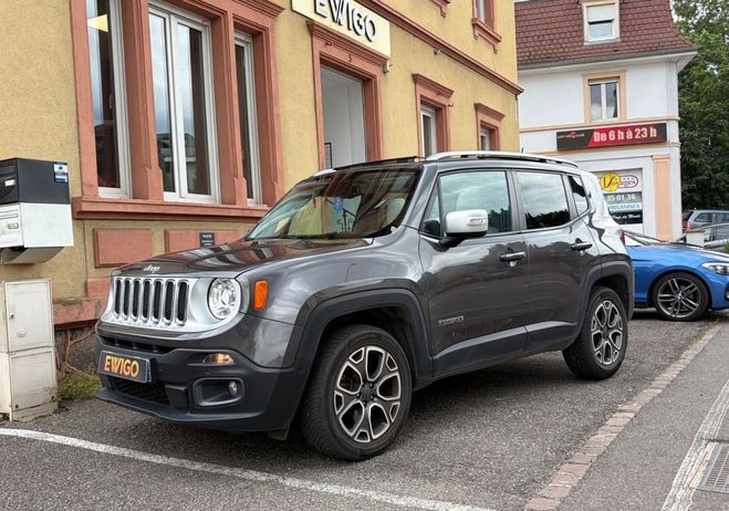 Jeep Renegade 2.0 MULTIJET 140 LIMITED S&S 4X4 BVA STA Gris de 2016