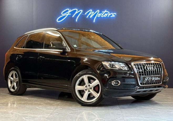 Audi Q5 3.0 v6 tdi 240 dpf s line quattro tronic Noir de 2011