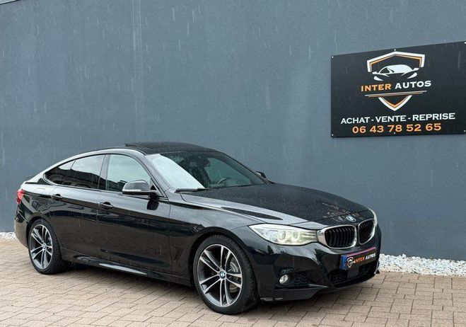 BMW Serie 3 gt 325d 218ch f34 pack m sport Noir de 2015
