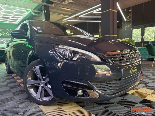 Peugeot 308 GENERATION-II 1.2 130 cv GT LINE EAT6 I  Noir de 2016