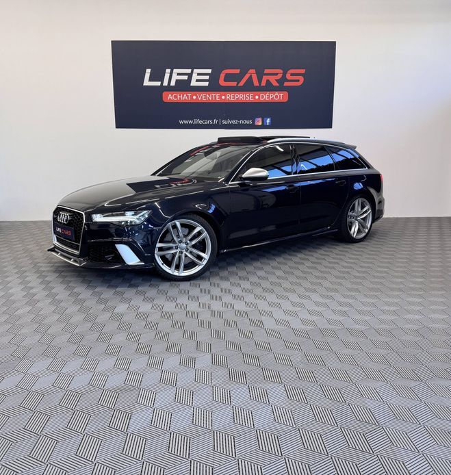 Audi RS6 Avant IV 4.0 V8 TFSI 605ch performance q Bleu de 2016