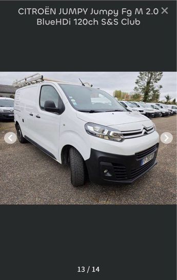  Voir d&eacute;tails -Citroen Jumpy En arrivage Fg M 2.0 BlueHDi 120ch S&S C &agrave; Geispolsheim (67)