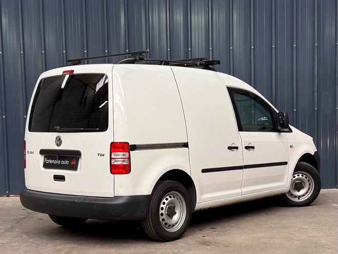 Volkswagen Caddy Vu FOURGON 1.6 TDI 75 - Garantie 1 An -  Blanc de 2013
