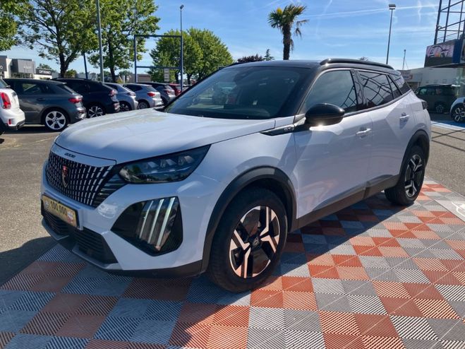 Peugeot 2008 NEW PureTech 130 EAT8 GT GPS Toit Ouvran Blanc de 2023