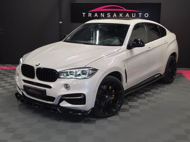 BMW X6 F16 M50d 381 ch Performance - Si�ges Cha Blanc de 2015