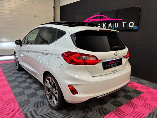 Ford Fiesta 1.0 EcoBoost 140 ch Vignale / Toit Ouvra Blanc de 2018