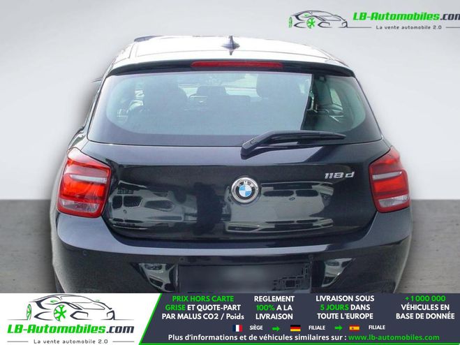 BMW Serie 1 118d 143CH Noir M�tallique de 2014