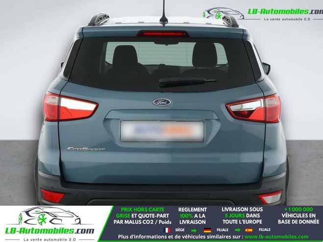 Ford Ecosport 1.0 EcoBoost 125ch BVA Bleu M�tallique de 2019